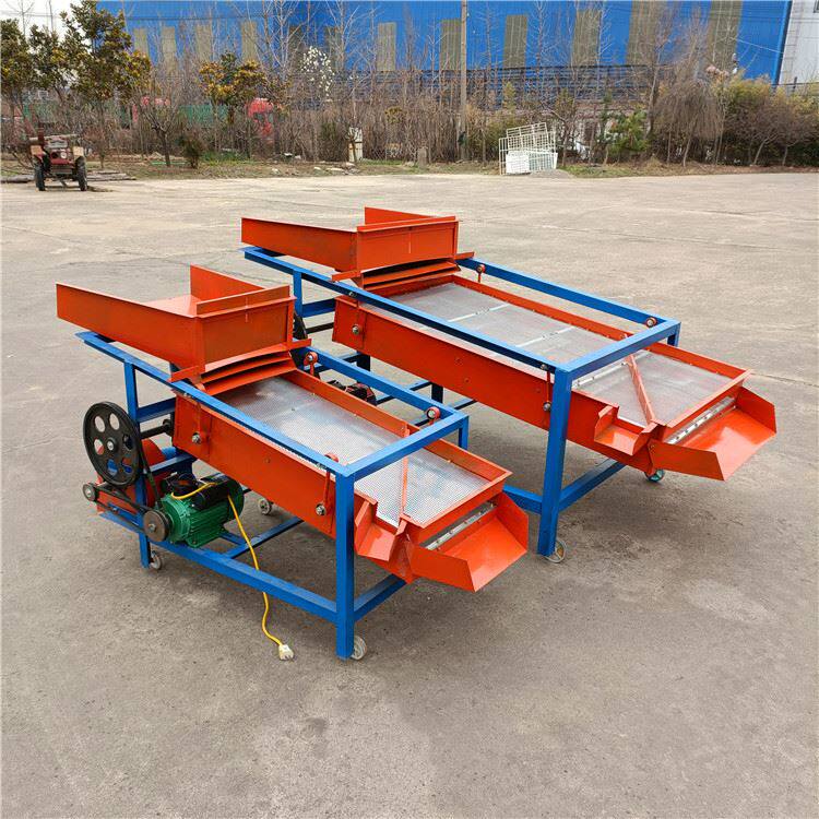 小麦谷子清选机 吸风式茶叶振动分离机 粮食电动过筛机