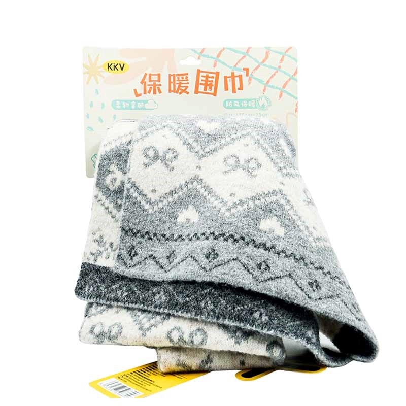 KKV费尔岛系列针织围巾长款时尚百搭户外女冬季保暖学生情侣围脖,模玩/动漫/周边/娃圈三坑/桌游,动漫水杯/居家/百货,淘宝优惠券,粉丝福利购,淘宝优惠卷