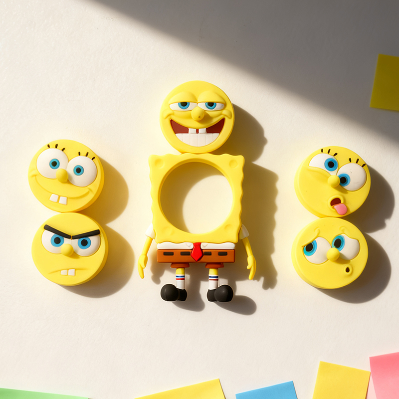 KKV海绵宝宝磁吸冰箱贴