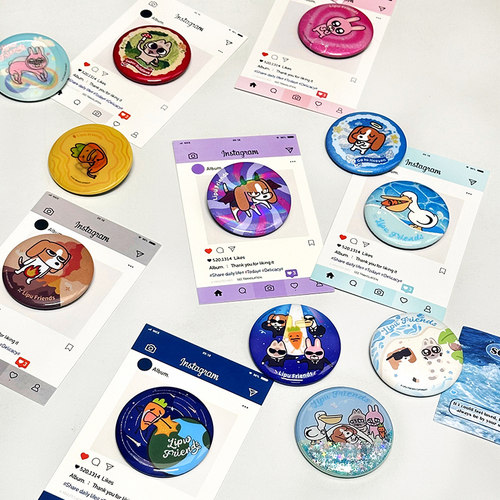 KKV正品暹罗厘普系列吧唧盲袋