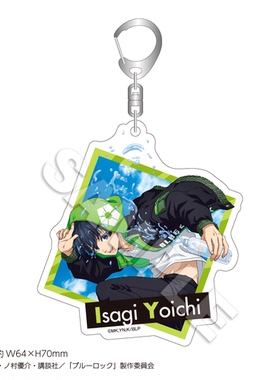 KKV正品Muzzle蓝色监狱系列亚克力挂件洁世一凪诚士郎御影玲王