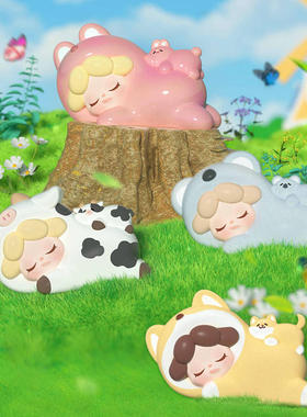 KKV正品Wendy每天都好困系列萌粒惊喜盲袋迷你玩具公仔摆件