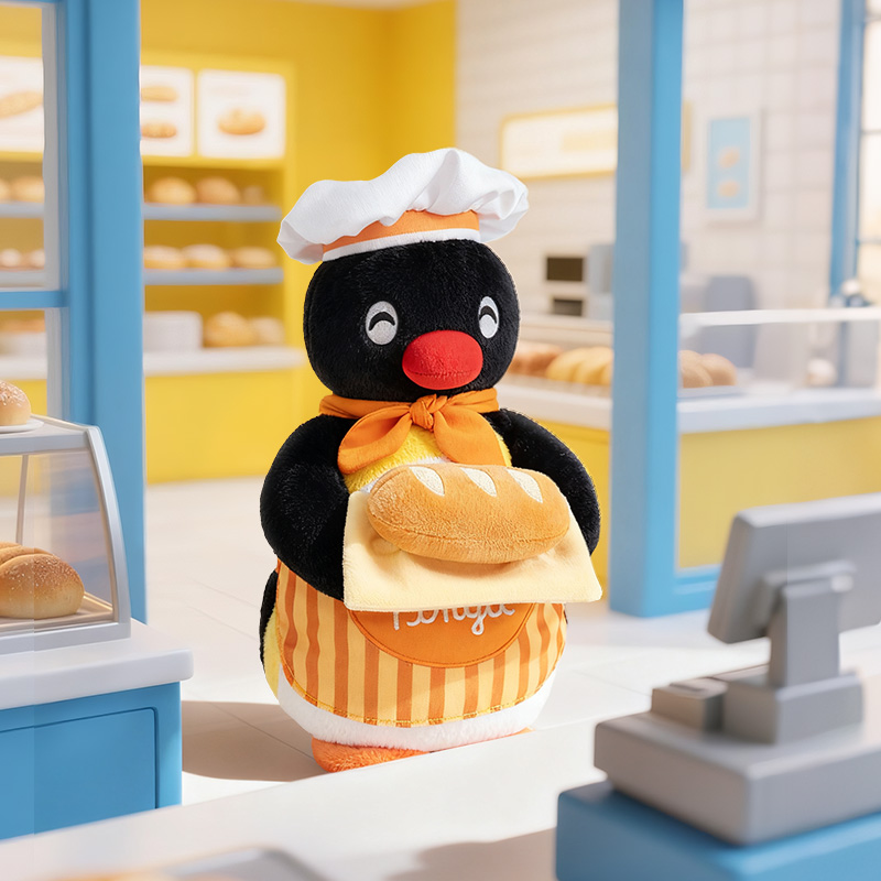 Pingu花语时光系列毛绒公仔