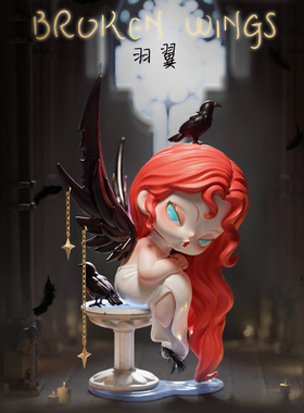 KKV正品DODO NAMI梦魇之核系列盲盒暗黑潮酷手办玩具公仔摆件礼物