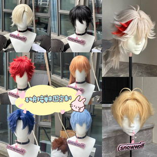 毛娘接单/来图定制/COS假发/二次元动漫/鬼灭之刃/元神/王者荣耀