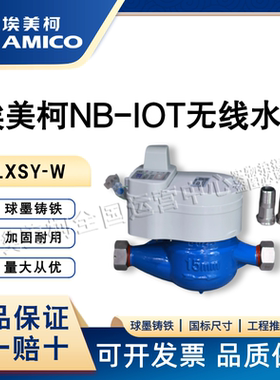 正品埃美柯LXSY-W水表NB-IOT无线远传水表冷水水表物联网智能水表