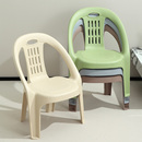 塑料小凳子家用椅子儿童靠背椅成人加厚客厅小板凳茶几矮凳换鞋 凳