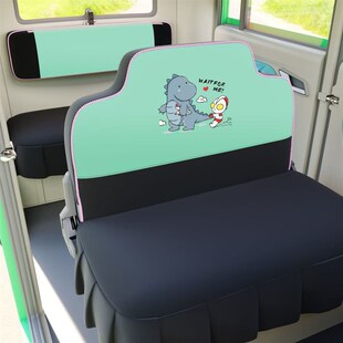 精选新款富鑫洋电动三轮车电动四轮车座套坐垫套罩座椅套专用全包