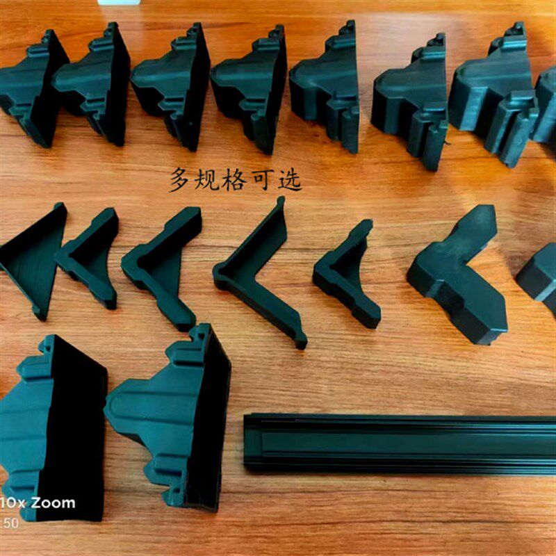 钢化玻璃护角中空防撞护边条防磕碰直角套塑料边卡包边角护角打包