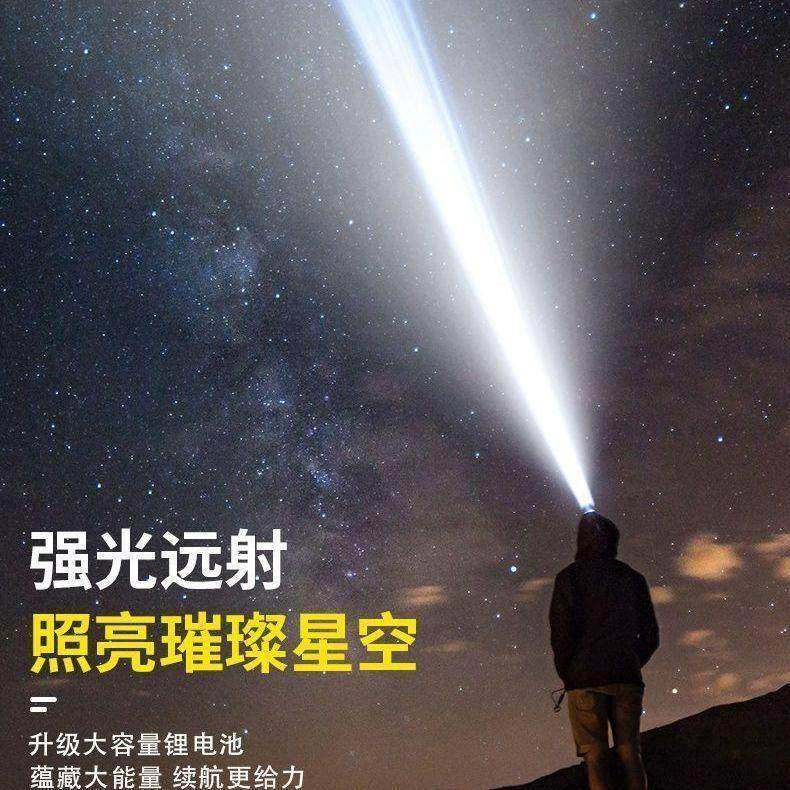 德国头灯强光充电超亮防水远射头戴式LED手电筒户外夜钓矿灯大口