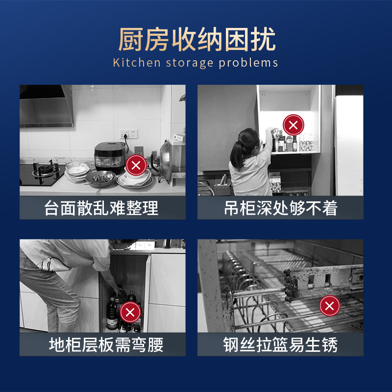 格麦厨房收纳系统改造 旧厨改造 精装房橱柜收纳改造