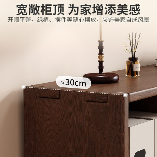 精选实木书架落地胡桃木色自由组合客厅柜子收纳柜家用格子书柜置