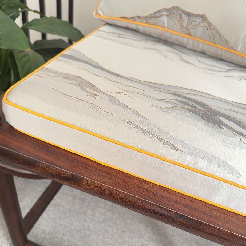 精选靠山枕轻奢风提花沙发靠枕靠背中式椅子坐垫茶椅垫可拆洗防滑,居家布艺,椅垫,淘宝优惠券,粉丝福利购,淘宝优惠卷