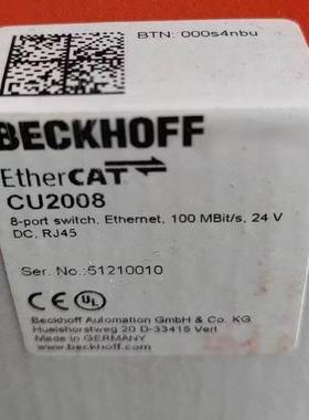 议价Beckhoff CU1128 CU2005 CU2008 CU2016EtherCAT以太网交