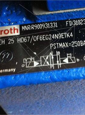 议价REXROTH/力士乐 R900938000 LC 40 A20E7X/ 4WE6C6X/OFEW230N
