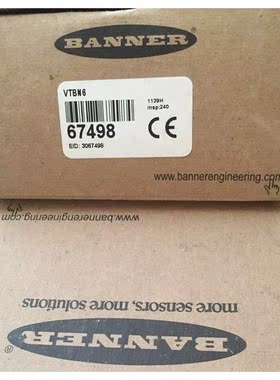 议价邦纳BANNER光电触摸按钮 VTBN6 VTBP6Q,VTBN6Q,VTBP6RQ