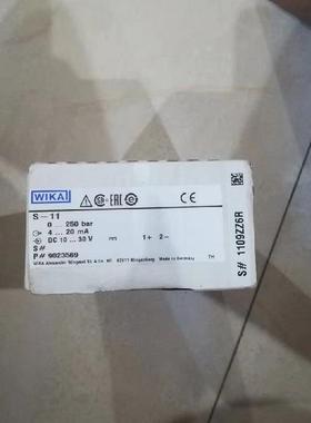 议价wika s-11 S#110705C3 P#9023569 WIKA压力传器