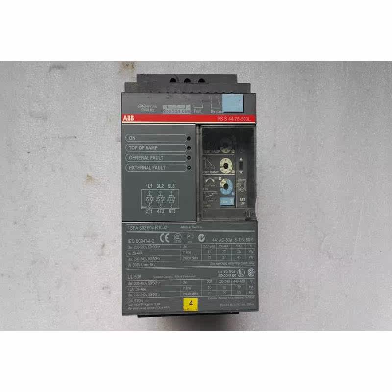 议价ABB软启动PSS44/76-500L 22KW