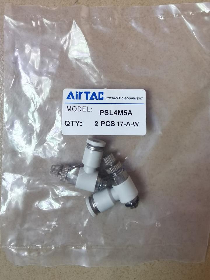 议价AirTAC/亚德客节流阀PSL4M5A保