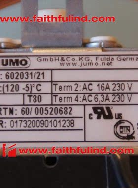 议价JUMO 602031 久茂温度传器 00520682 602031/21