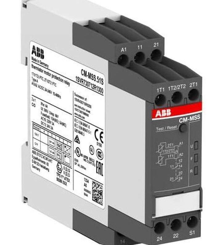 议价原ABB热敏电CM-MSS.5阻机保护继电器 CM-MSS装.51S 24-电240A