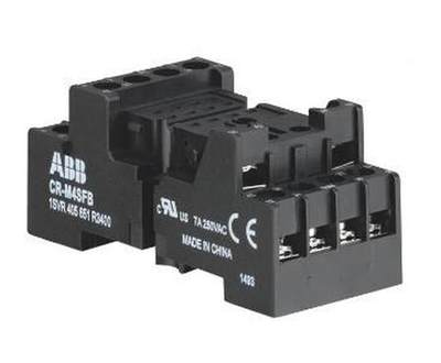 议价ABCR-M4SFBBM继电器附件 底 CR座-4SFB