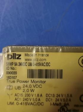 议价890020皮尔兹890060 S1WP 9A 110-230VAC/DC UM S1WP 9A 24V