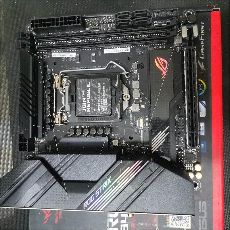议价议华硕玩家国度rog b460-i gaming主 itx玩
