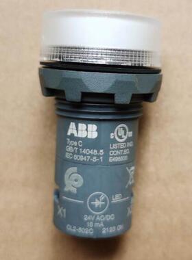 议价装AB白色按B原钮指示灯 CL25-02C 24VCL2-502CAC/DC
