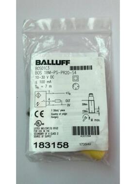 议价 巴鲁夫 BOS01C3 BOS 18M-PS-PR20-S4