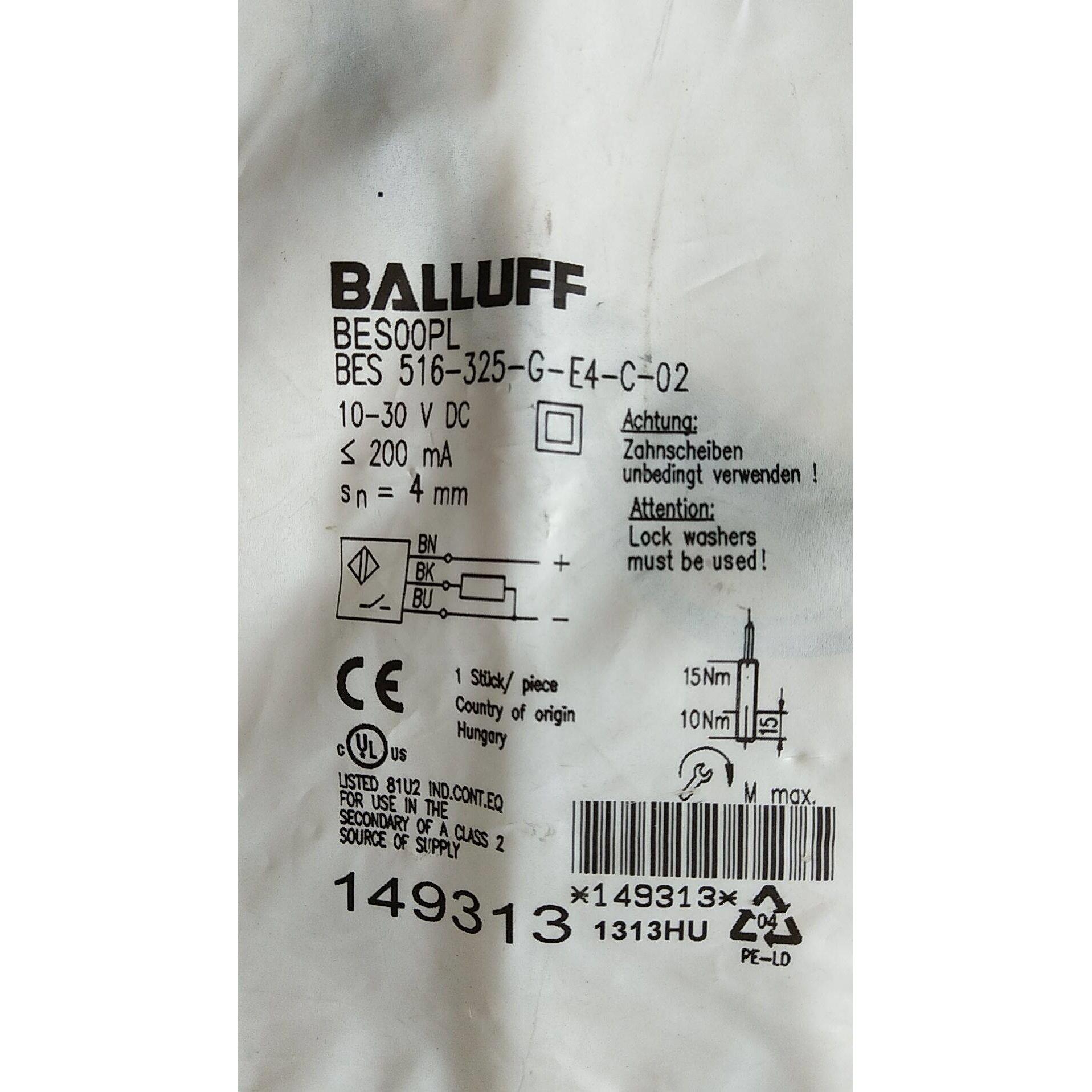 议价 BALLUFF 巴鲁夫 BES00PL BES516-325-G-E4-C-02
