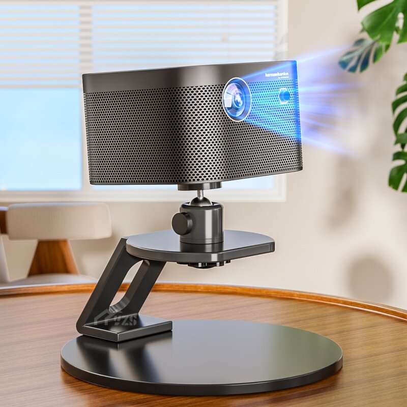 投影仪支架桌面万向云台可调节投影机架子可移动适用于极米当贝小米爱普生康佳酥影小明卧室客厅多功能放置台