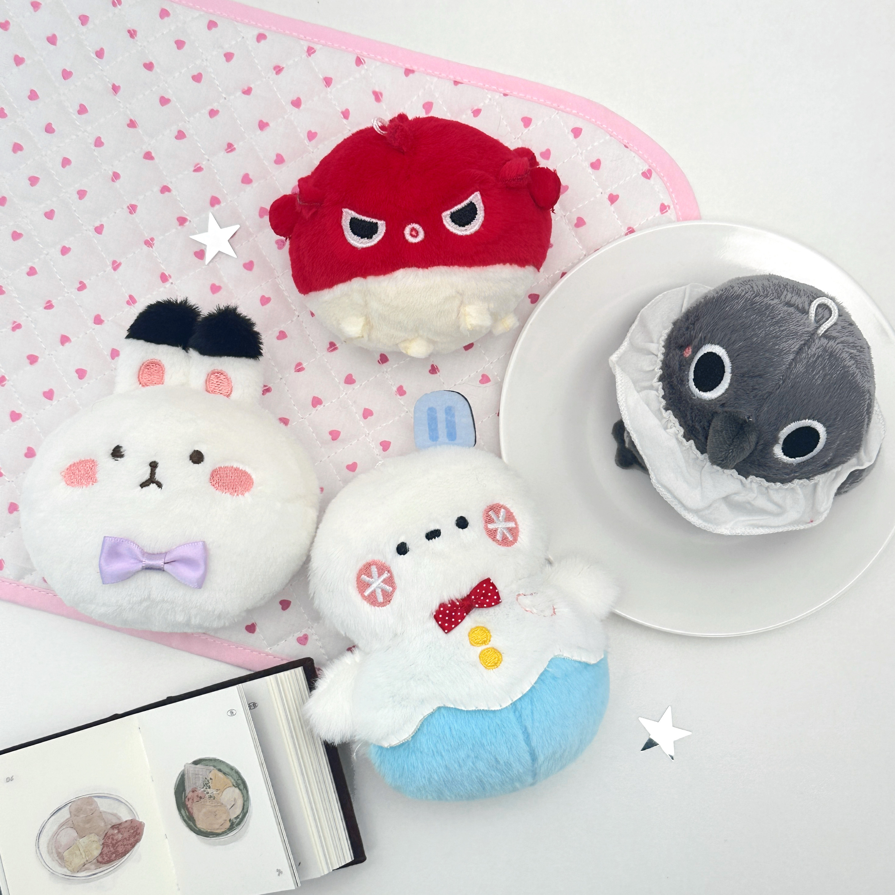 谷物研究社 | 恋与深空同人系列好气鸦啵啵鱼雪人兔球球周边挂件,模玩/动漫/周边/娃圈三坑/桌游,棉花娃娃,淘宝优惠券,粉丝福利购,淘宝优惠卷