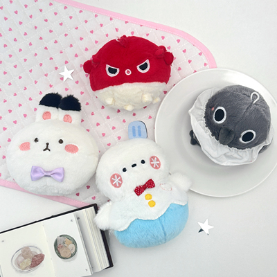 谷物研究社 | 恋与深空同人系列好气鸦啵啵鱼雪人兔球球周边挂件