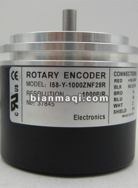 现货全新I58-Y-60ZNF28R旋转编码器-600-30-300-2500-100-1024-50