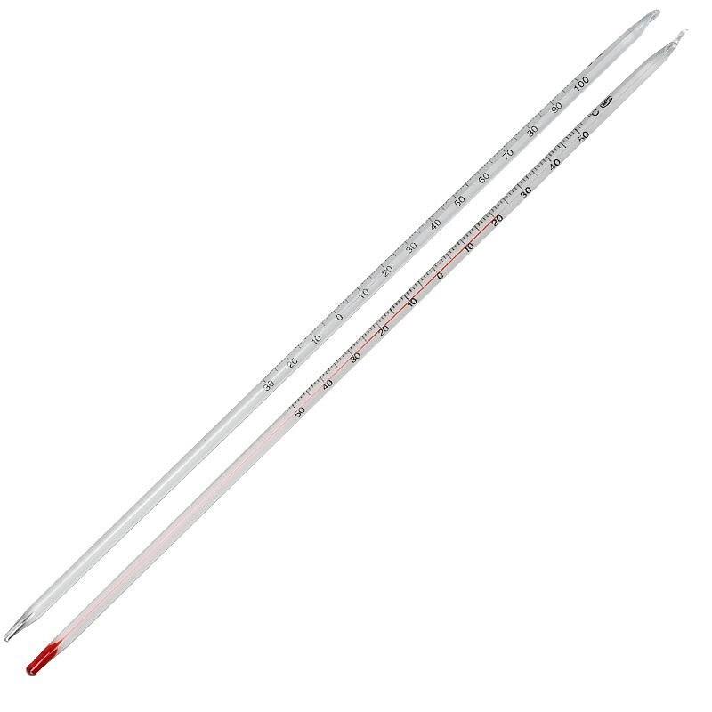 兰诗(LAUTgEE)SY4060温度计玻璃棒式工业用温度计测水温室温实验