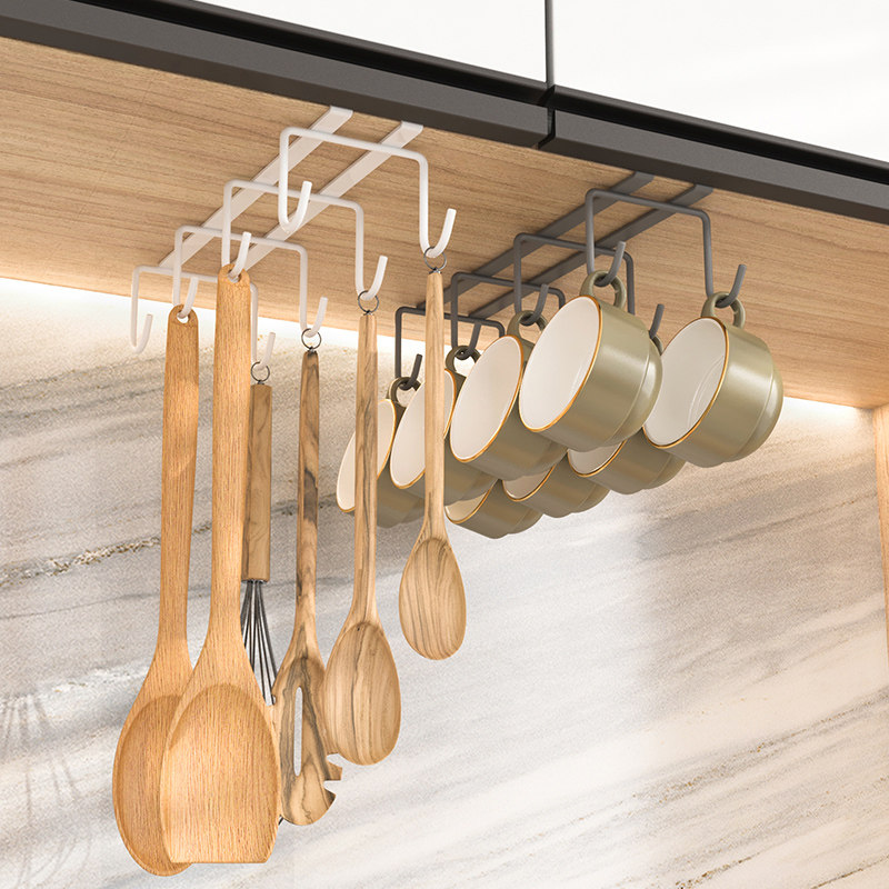 精选创意杯子收纳架家用水杯倒挂挂架咖啡杯茶杯悬挂杯架倒挂马克