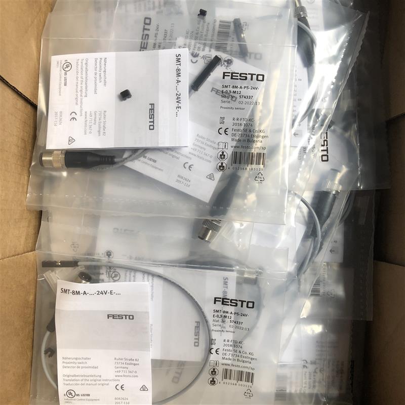 FESTO磁性开关SMT-8M 574334 574335 574336 574338 574339 74341