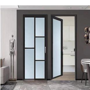 pd门推拉平开 折叠一体门定制pt门化妆室门厕所门折叠平移门厨房