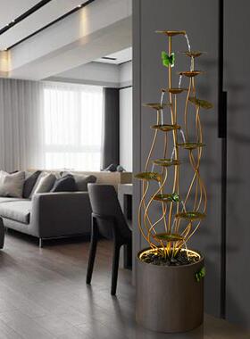 采购产品现代无障碍豪华饰品，家居用品，落地式水景，客厅流水喷