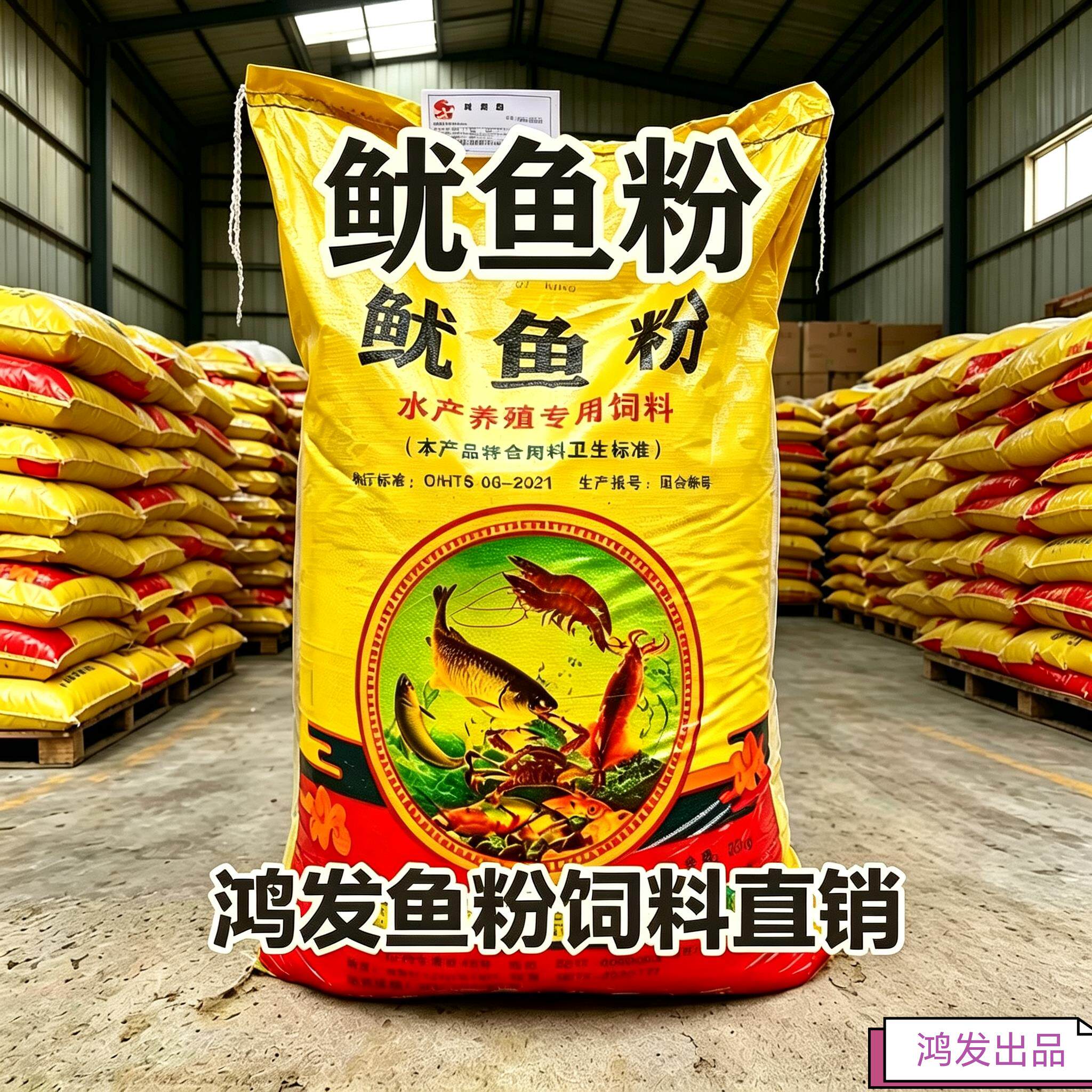 鱿鱼粉乌贼粉高蛋白高诱