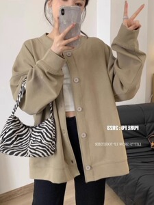 胖mm300斤棒球服开衫外套女春秋薄款大码宽松百搭休闲夹克上衣潮2