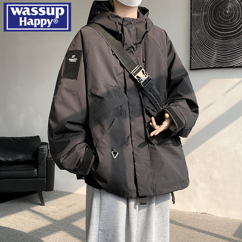 WASSUPHAPPY春秋季夹克外套男