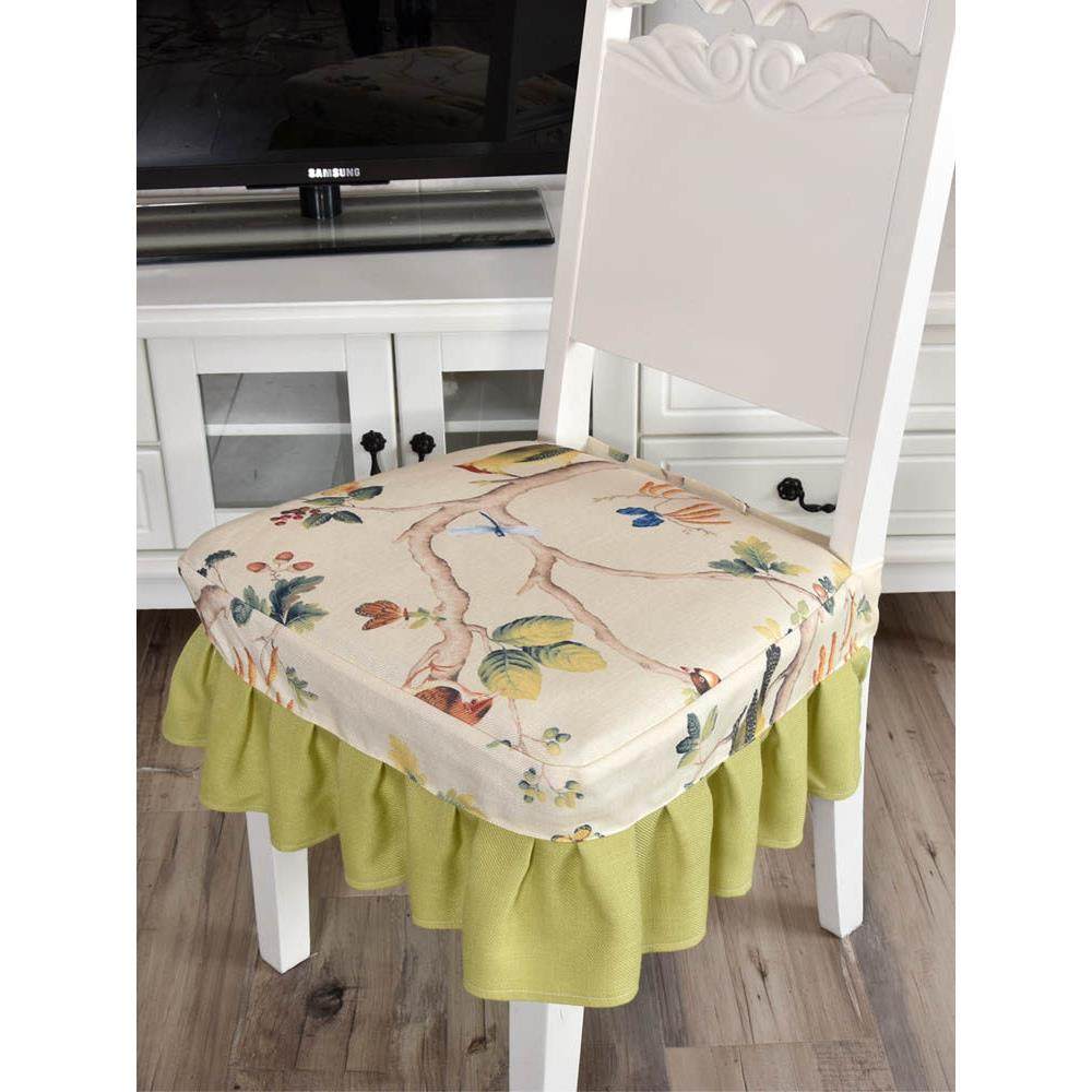 2025新款定制布艺荷叶边椅垫实木餐桌椅套高品质木座椅垫定制,居家布艺,桌布,淘宝优惠券,粉丝福利购,淘宝优惠卷