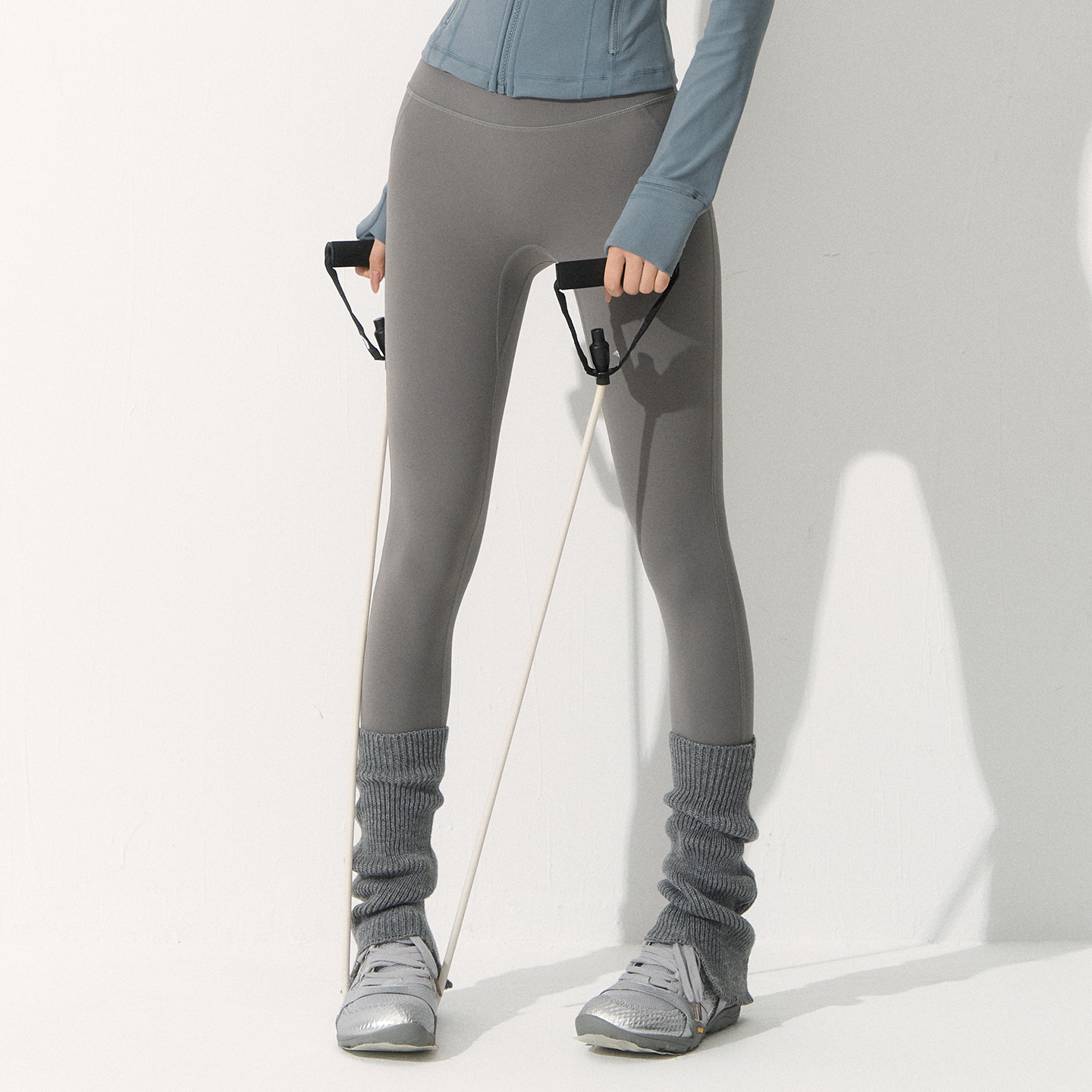 免穿内裤瑜伽裤高腰裸感无T线