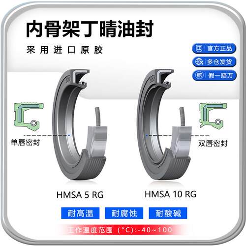 进口NSKF内骨架CR油封250X280X15HMSA丁晴/氟胶5密10封RG件V同SKF