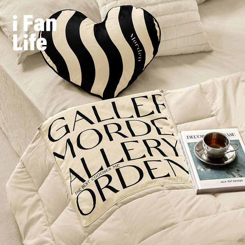 精选范店帕尔抱枕被子两用办公室折叠午睡枕头二合一毯子汽车靠枕,居家布艺,抱枕被,淘宝优惠券,粉丝福利购,淘宝优惠卷