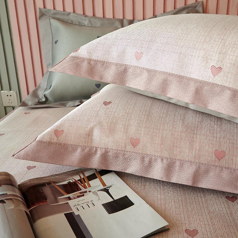 冰丝凉席三件套网布床笠款1.8m床空调凉席可水洗折叠席子1.5米夏