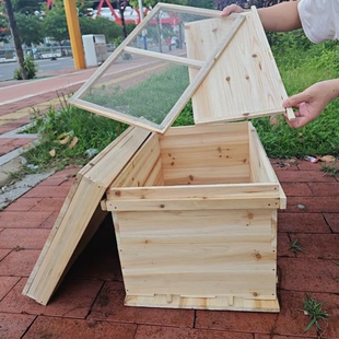 烘干蜂箱七框标准蜂箱中意蜂箱养蜂工具全自动全套蜂箱子加厚七框