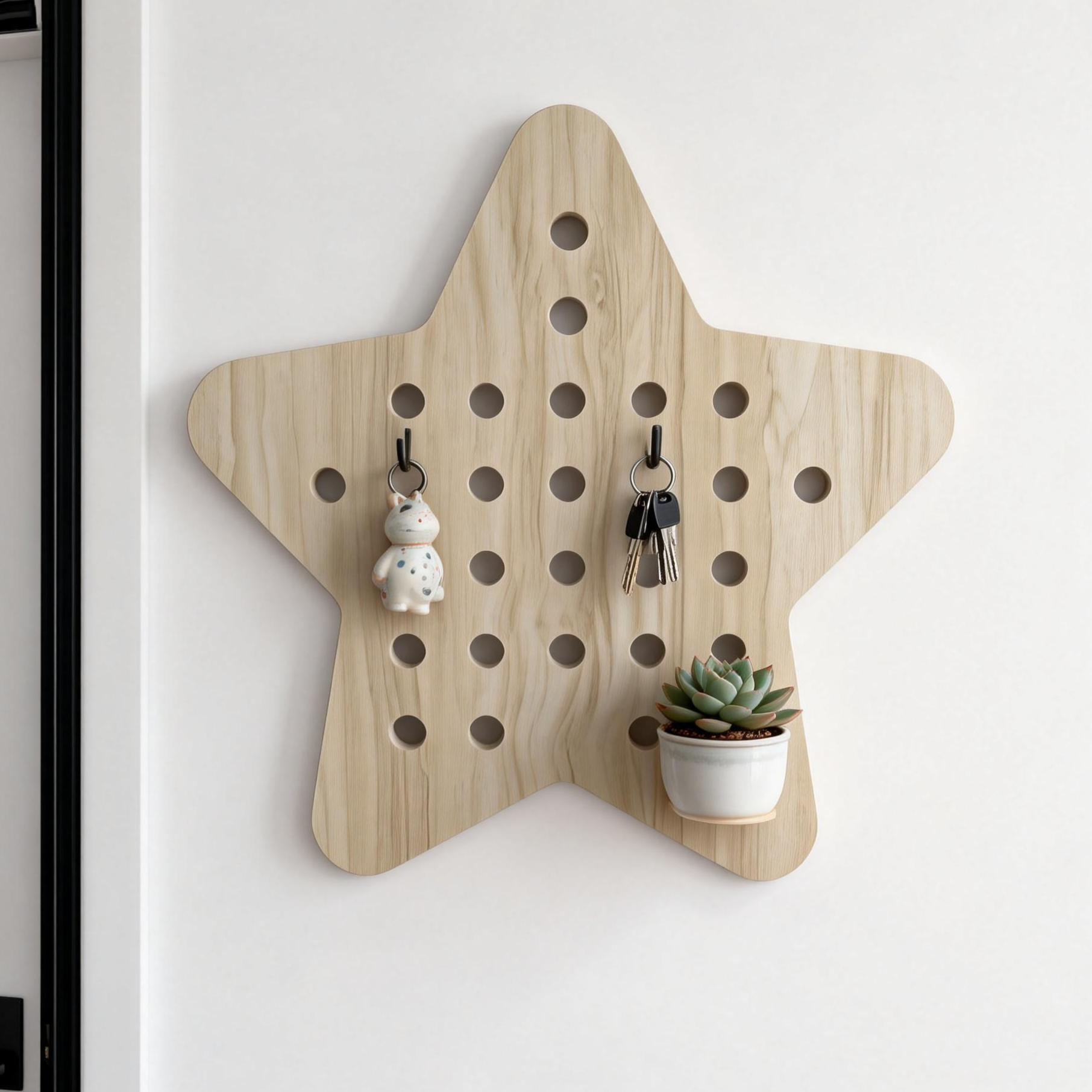 实木洞洞板定制造型墙书桌门后衣帽间入户玄关墙面桌面挂板置物架,住宅家具,搁板/置物架/家用陈列架,淘宝优惠券,粉丝福利购,淘宝优惠卷